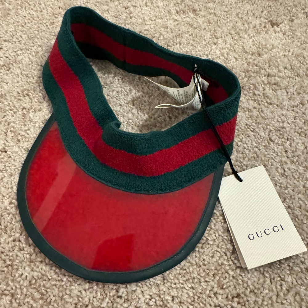 Authentic Vintage Gucci visor